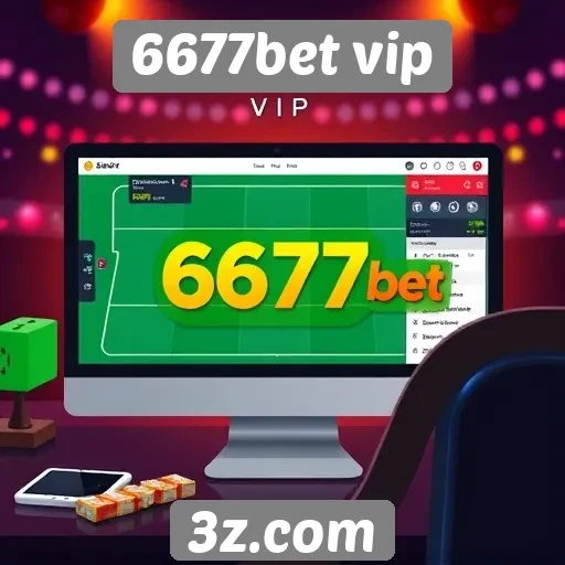 Interface e usabilidade do 6677bet vip